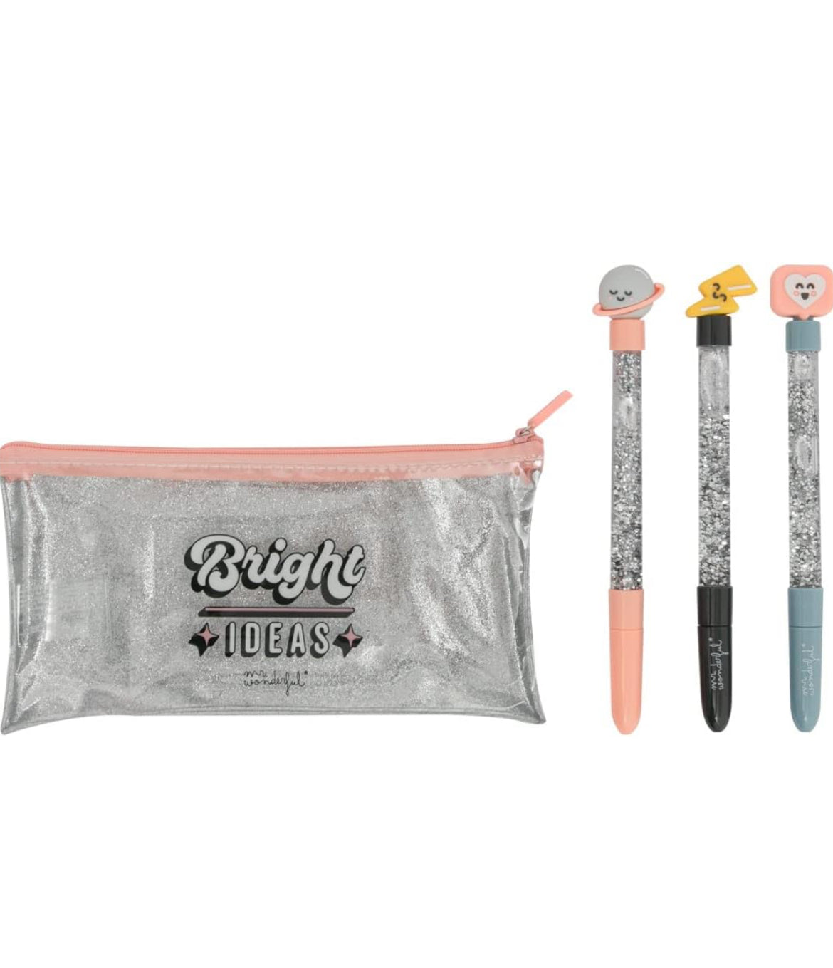 Set astuccio+penne BRIGHT Mr.Wonderful