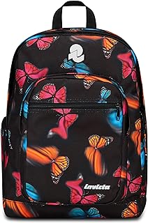 Zaino INVICTA CARLSON fantasia FARFALLE 38LT