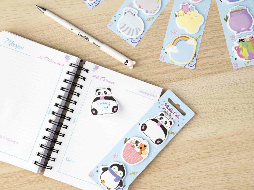 Segnapagina adesivi – Stickly Cute