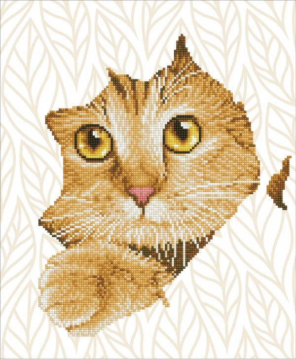 Diamond Dotz - GATTO ROSSO