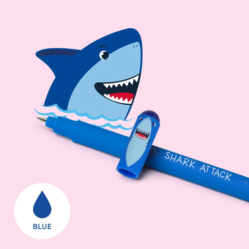 Penna Gel Cancellabile SHARK ATTACK