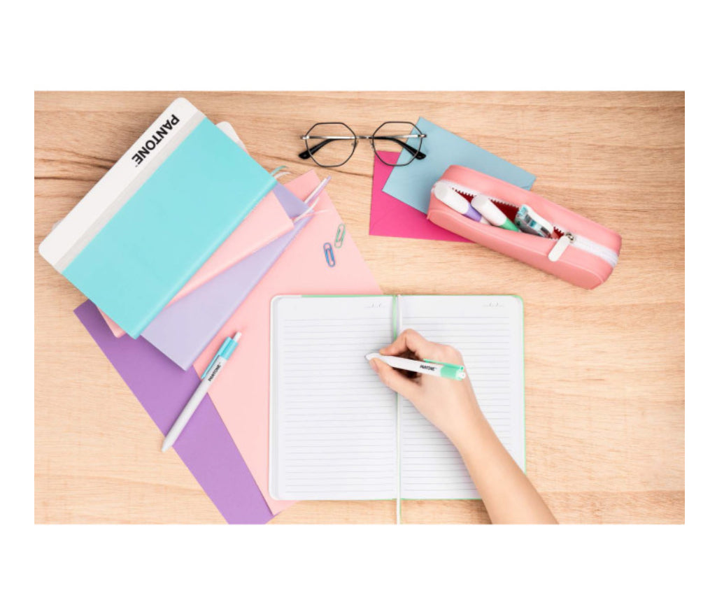 Penne nere a scatto PANTONE - set 2 penne