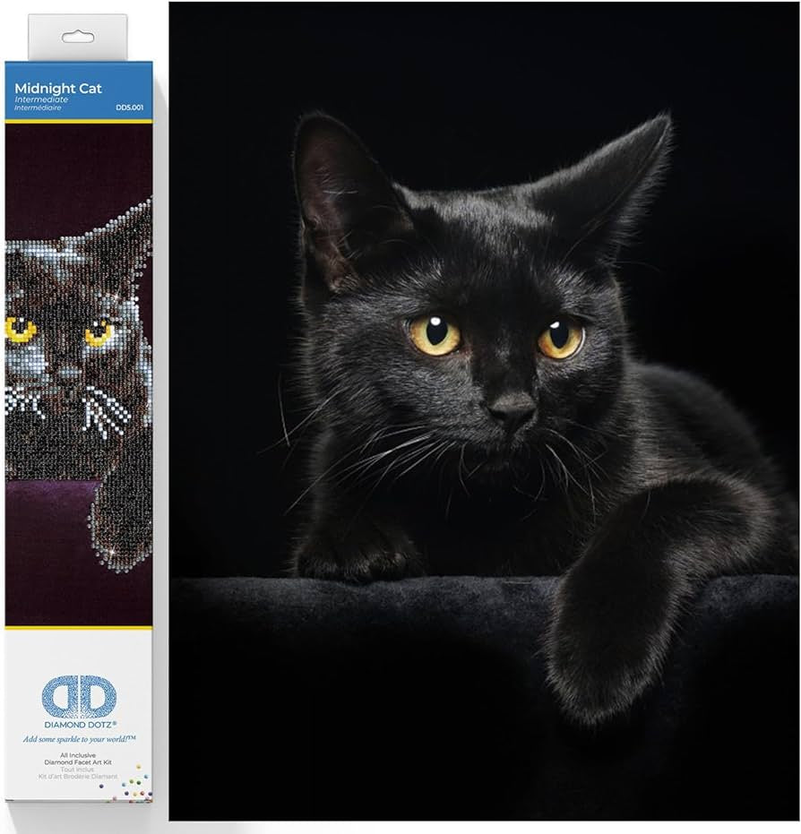Diamond Dotz - GATTO NERO