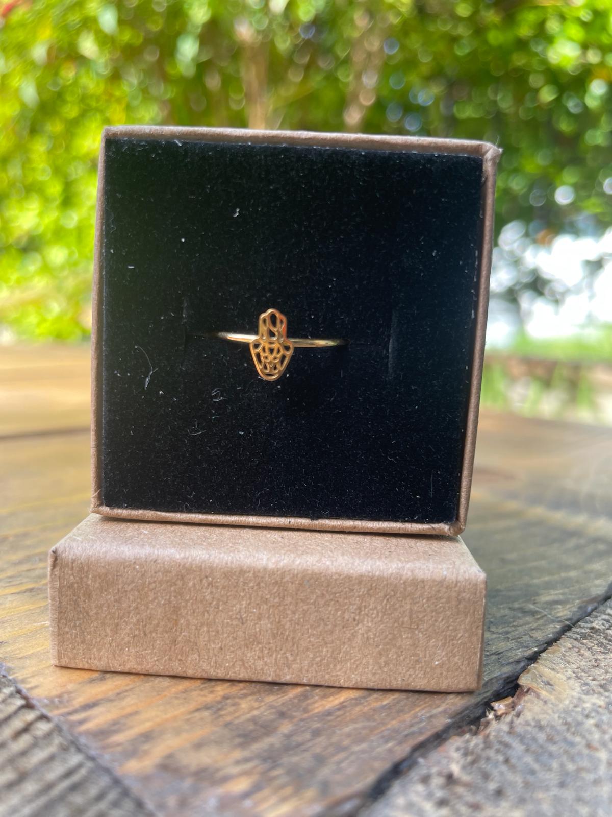Anello MANO DI FATIMA oro