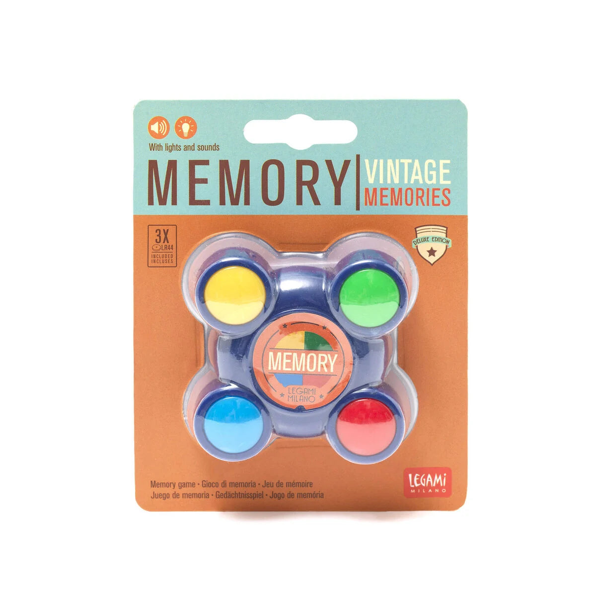 Gioco di Memoria Luminoso e Sonoro - Memory