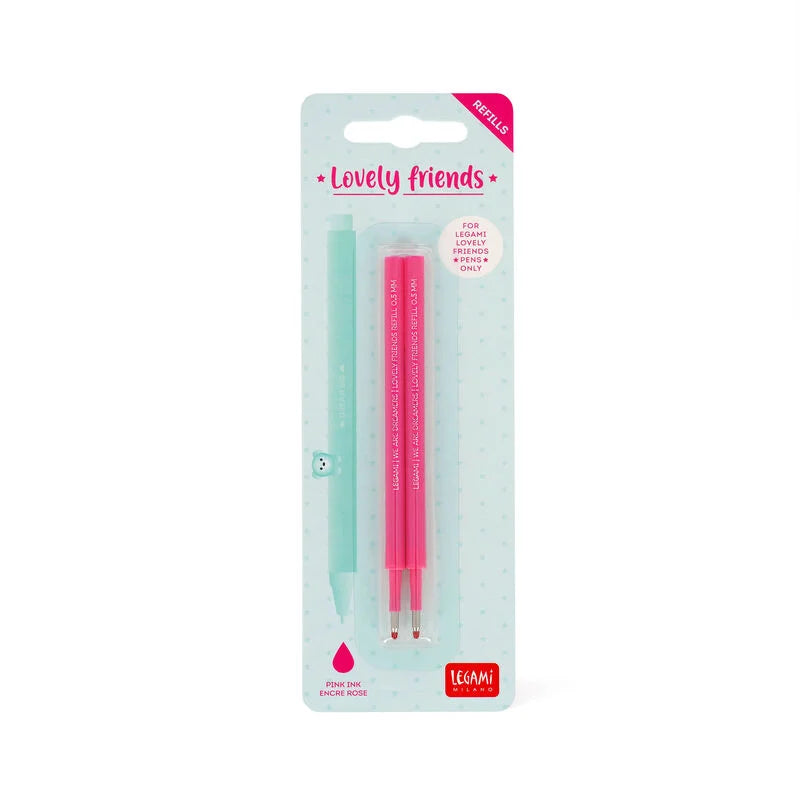 Set di 2 Refill per Penna Gel - Lovely Friends