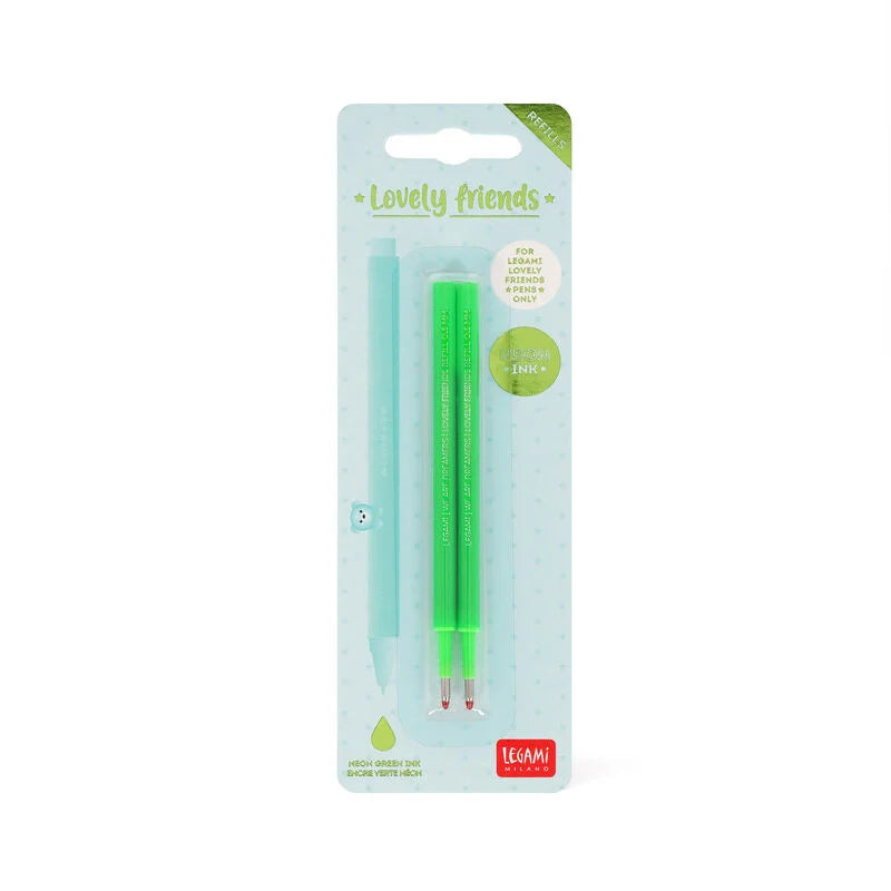Set di 2 Refill per Penna Gel - Lovely Friends