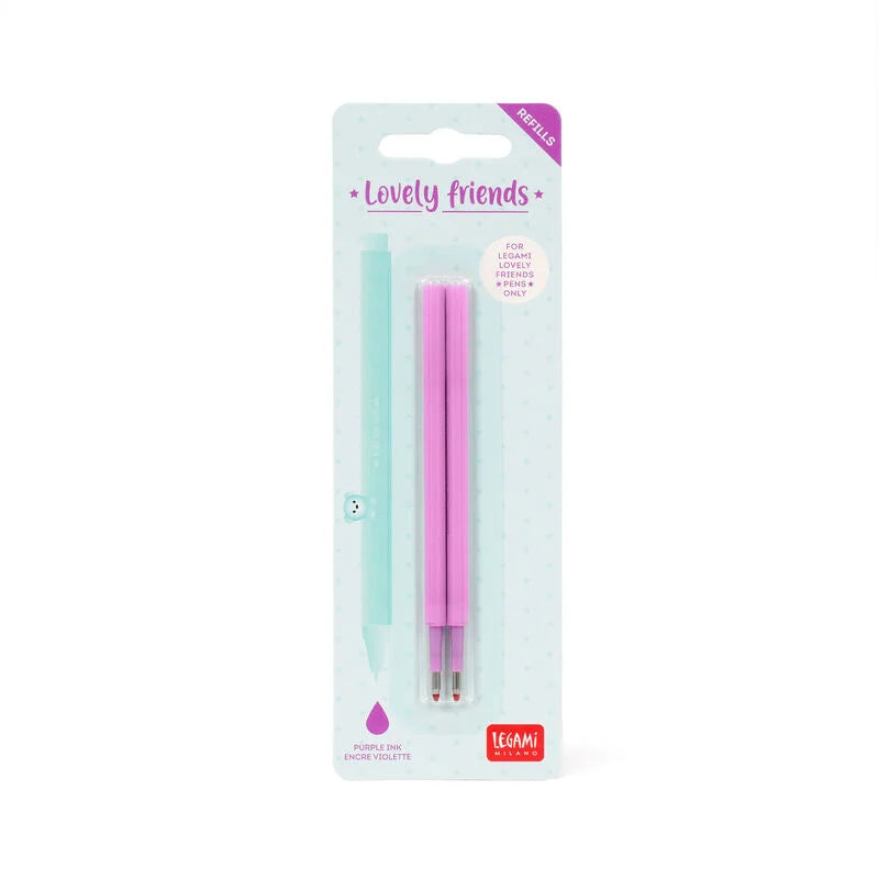 Set di 2 Refill per Penna Gel - Lovely Friends
