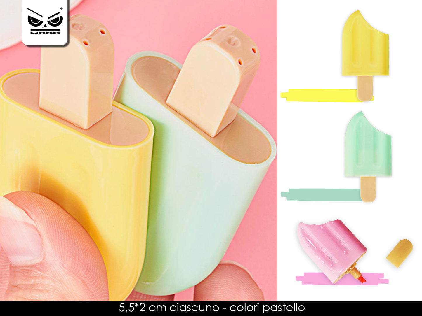 SET 3 EVIDENZIATORI GELATO