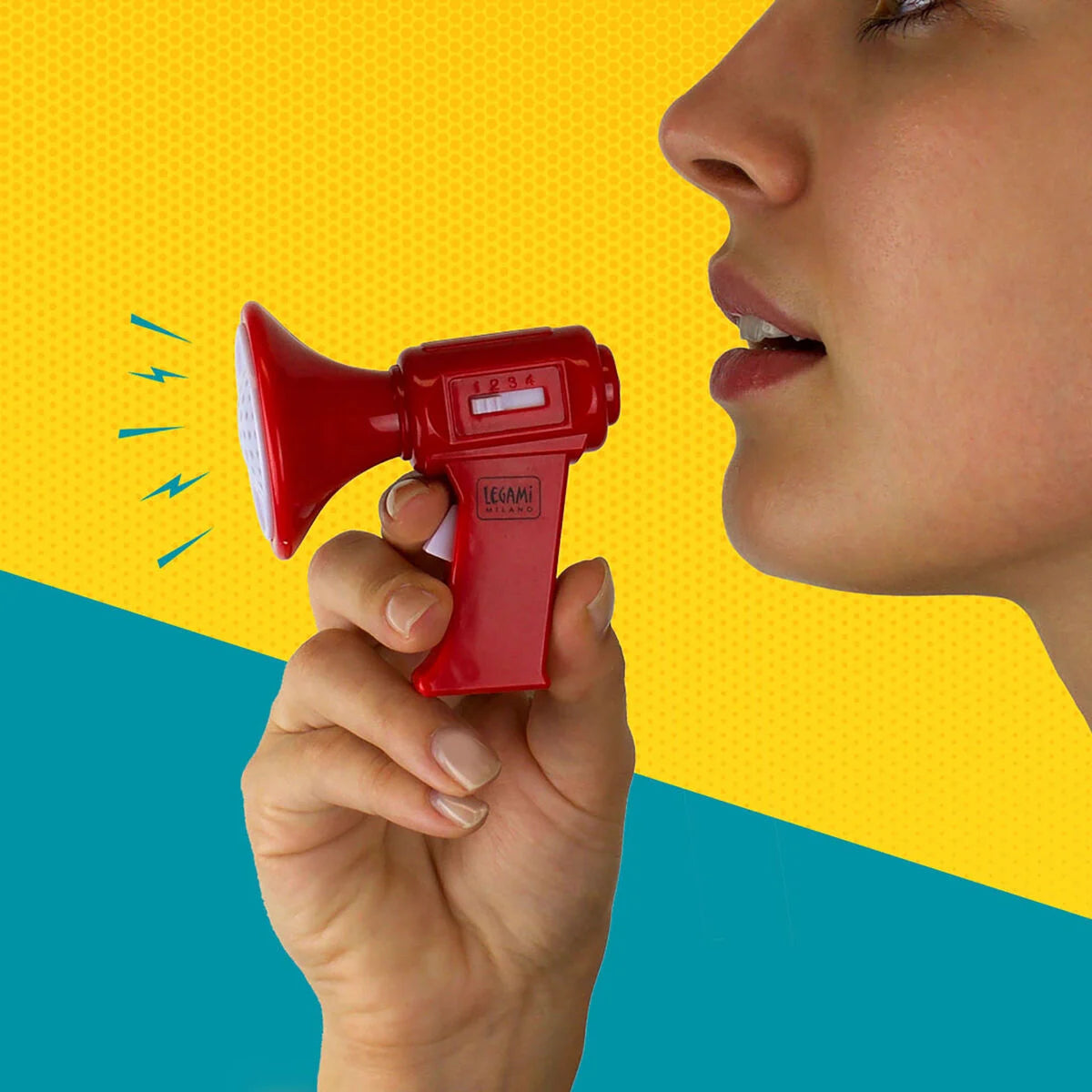 Mini Megafono Cambia Voce LEGAMI