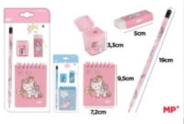 Set Cancelleria unicorno