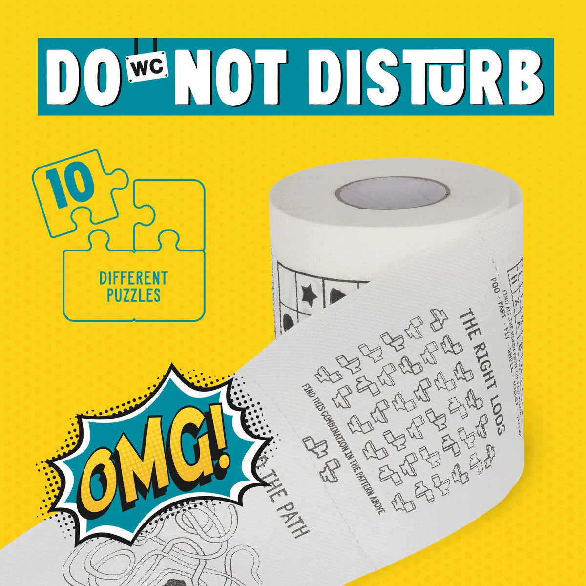 Carta Igienica Enigmistica - Do not Disturb LEGAMI