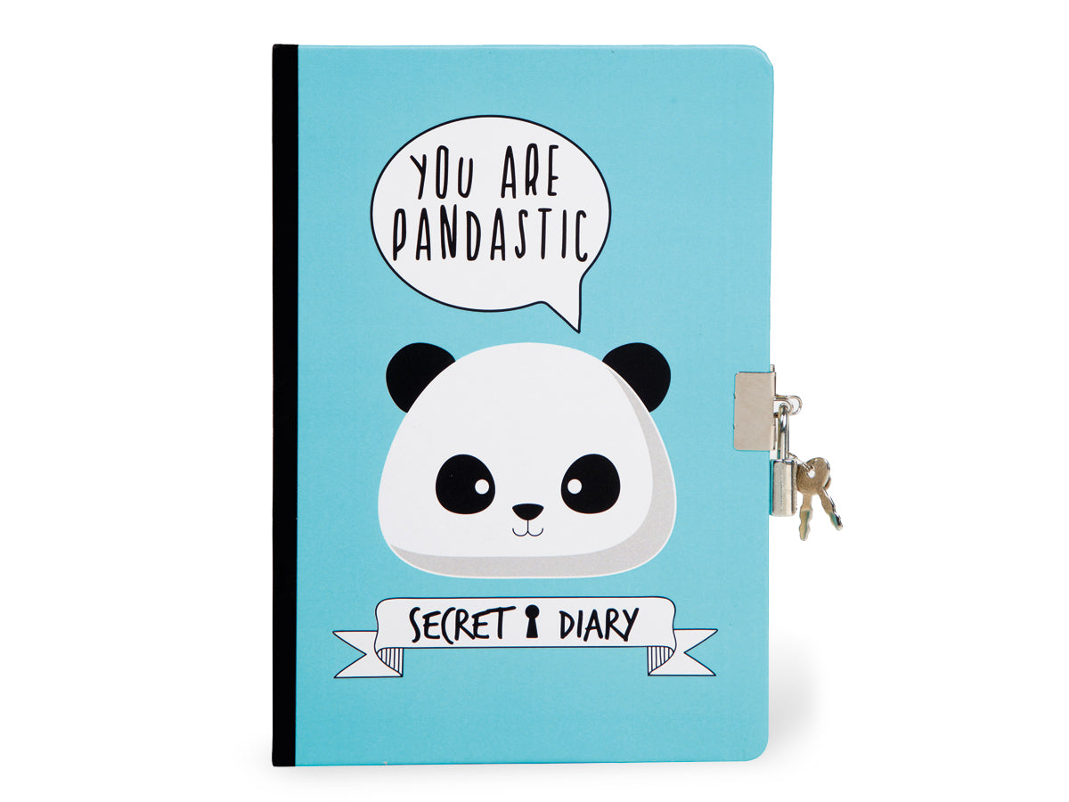 Diario segreto con lucchetto PANDASTIC - iTOTAL