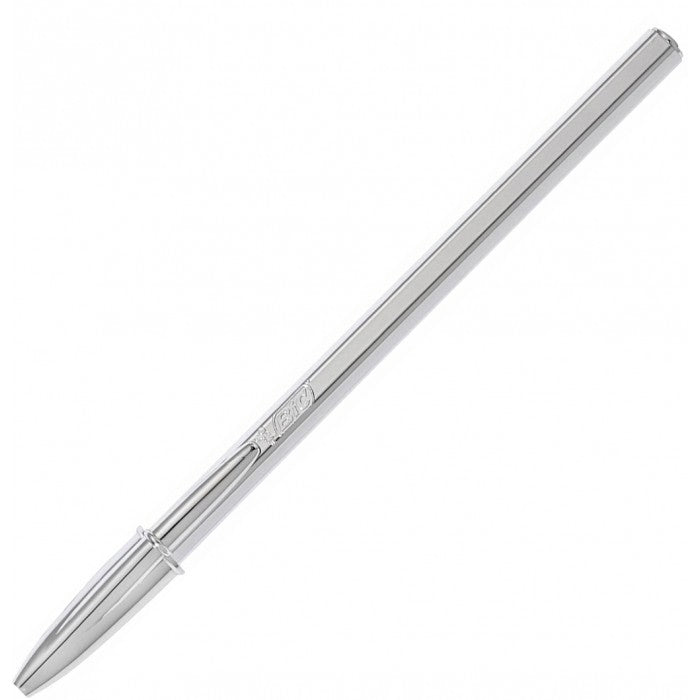 PENNA SFERA CRISTAL SHINE BIC - ARGENTO