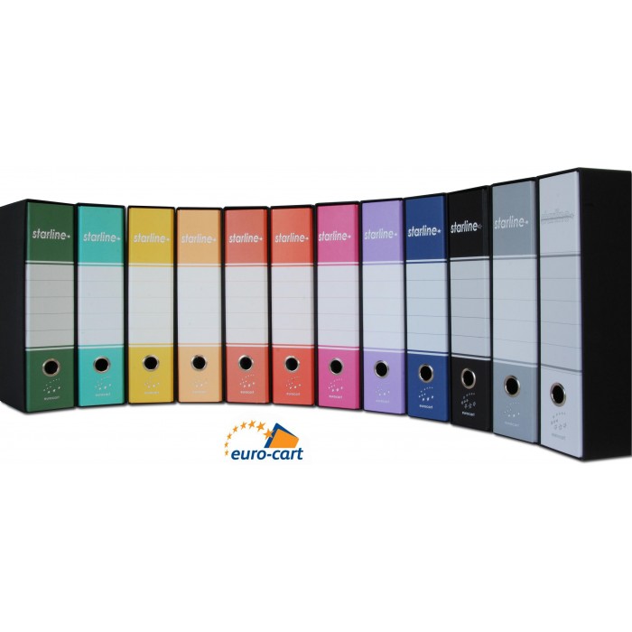 RACCOGLITORE ARCHIVIO 28,5x34,3 dorso 8- 2 ANELLI CON CUSTODIA - AZALEA
