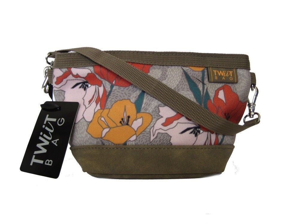 Borsa Mignon Twiit Bag BEIGE FIORI