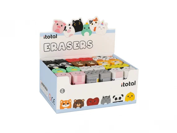 Gomme da cancellare a forma di animaletti Itotal