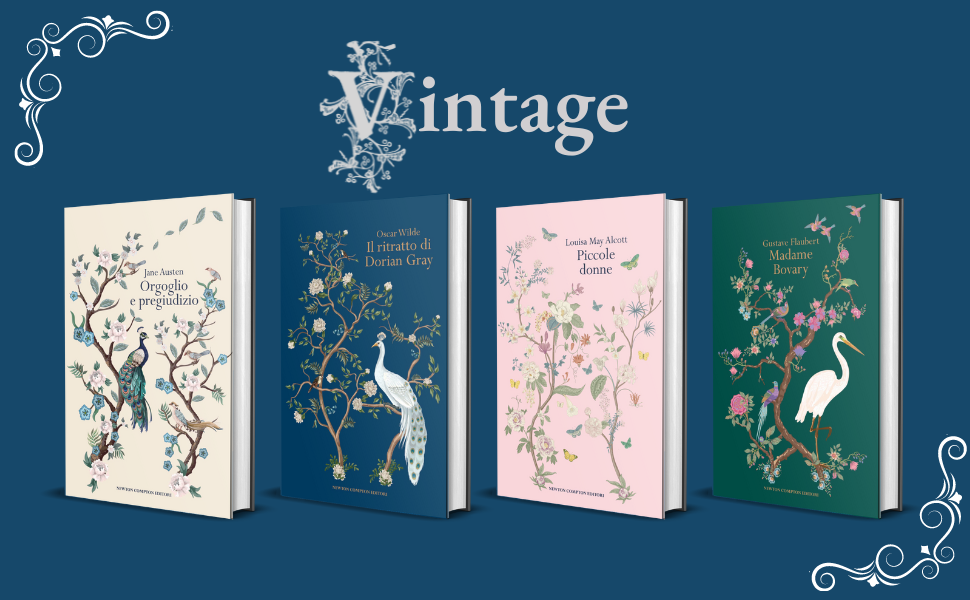VINTAGE IS THE NEW BLACK - LIBRI CLASSICI NEWTON AND COMPTON