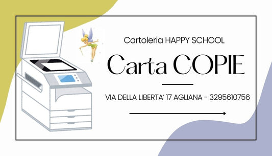 Carta COPIE e stampe  BIANCO e NERO  A4