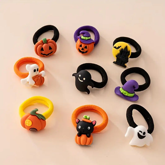 ELASTICI PER CAPELLI HALLOWEEN (2PEZZI)