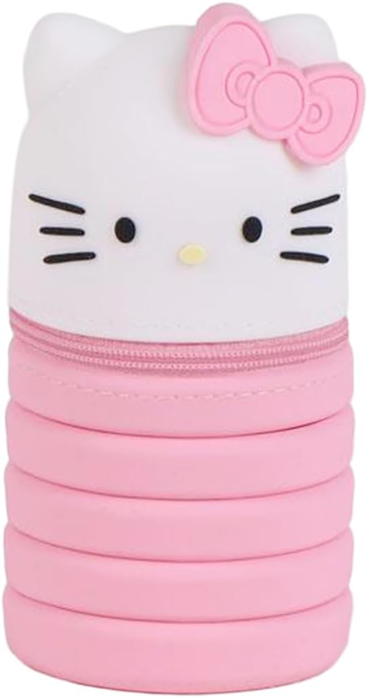 Portapenne Silicone Pop Up con Personaggi 3D HELLO KITTY