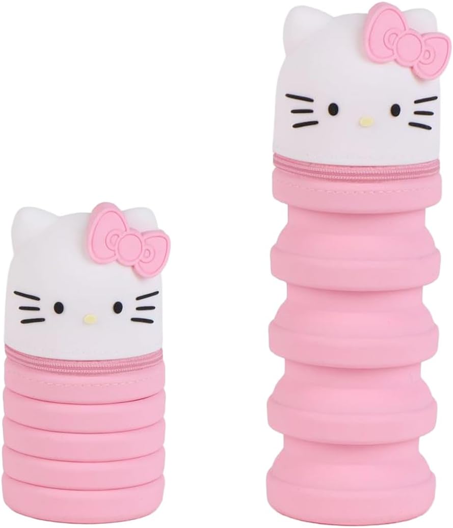 Portapenne Silicone Pop Up con Personaggi 3D HELLO KITTY
