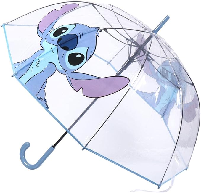 OMBRELLO TRASPARENTE STITCH