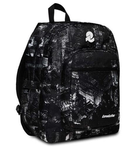 Zaino INVICTA CARLSON nero city 38LT