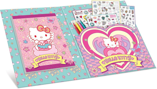 HELLO KITTY AND FRIENDS - Adesivi e libro da colorare LISCIANI