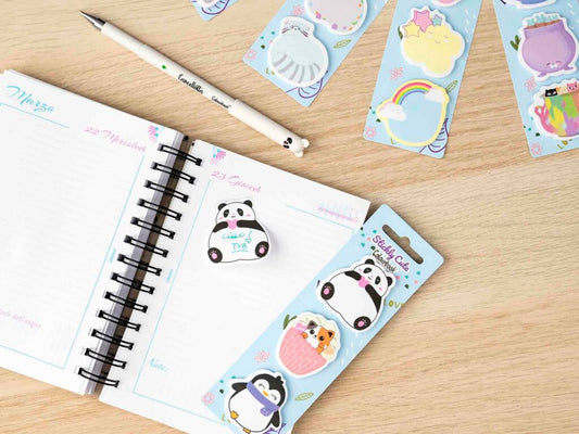 Segnapagina adesivi – Stickly Cute