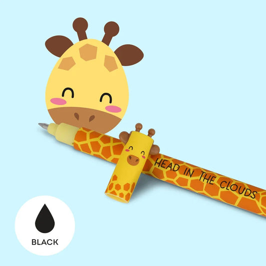 Penna Gel Cancellabile GIRAFFA -head in the clouds