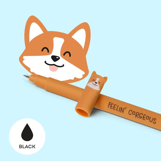 Penna Gel Cancellabile FEELIN' CORGEUS Corgi
