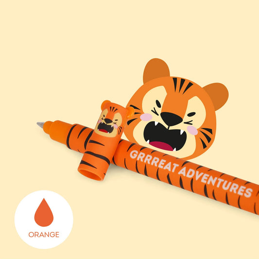 Penna Gel Cancellabile GRREAT ADVENTURES tigre