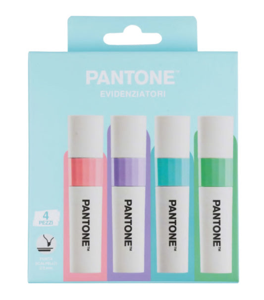 Evidenziatori PANTONE - set 4 pezzi
