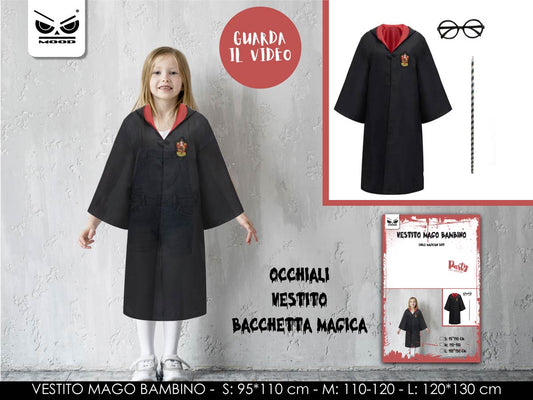 VESTITO MAGO BAMBINO