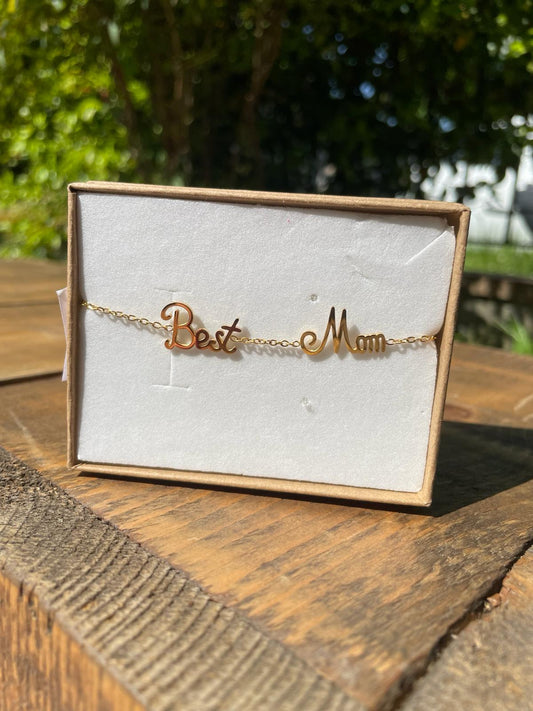 Bracciale BEST MOM oro