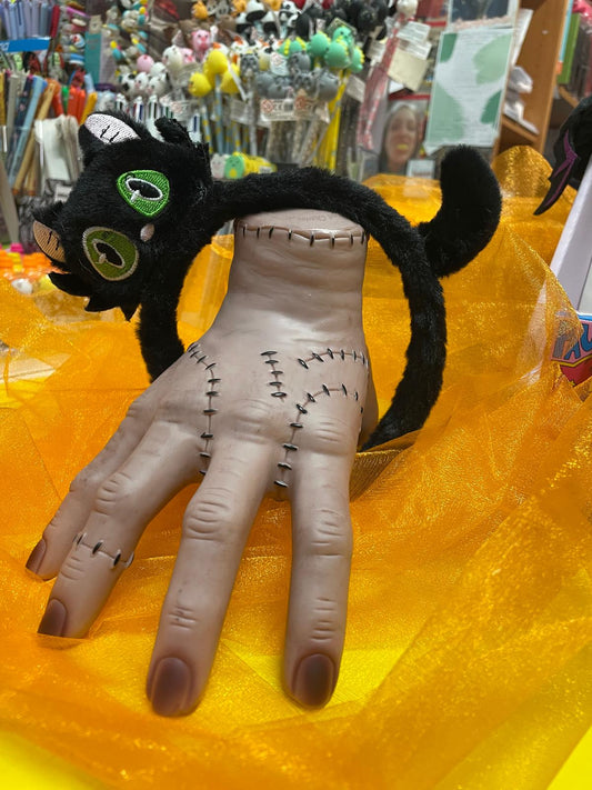 CERCHIETTO GATTO NERO  HALLOWEEN