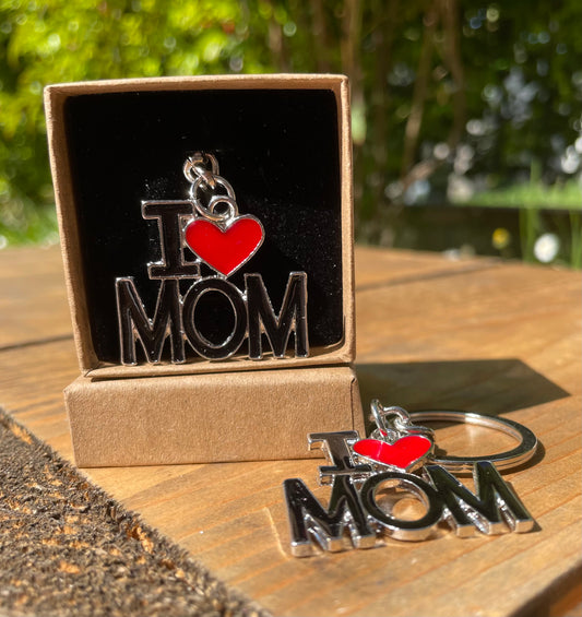 Portachiavi I LOVE  MOM
