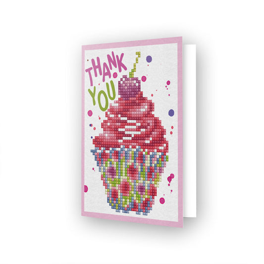 Diamond Dotz - BIGLIETTO D'AUGURI CUP CAKE