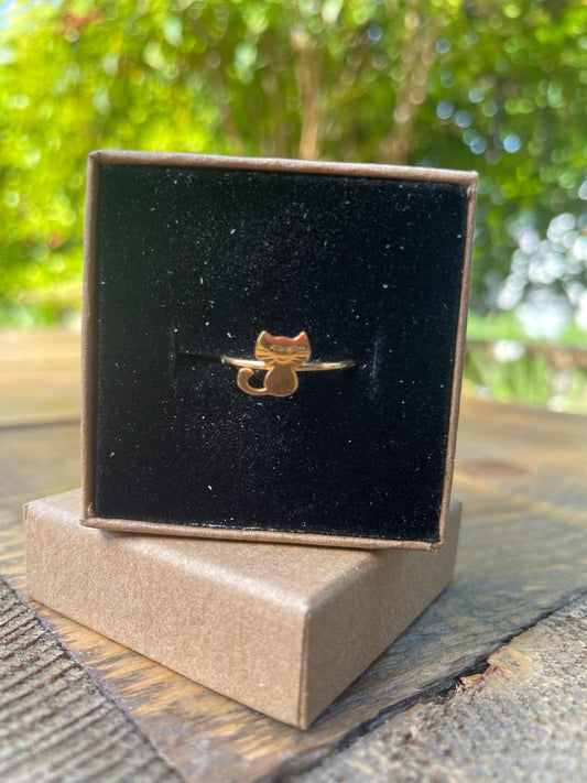 Anello GATTINO oro