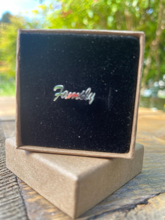 Anello FAMILY argento