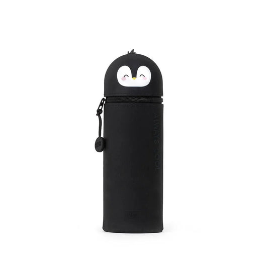Astuccio 2 in 1 in Morbido Silicone - Kawaii PINGUINO