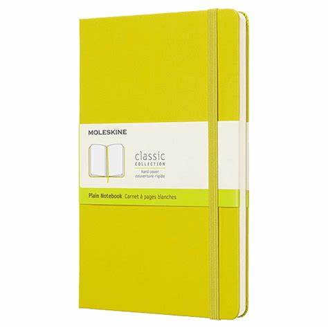 Moleskine Classic senape Hardcover Large Notebook - Plain pagine bianche