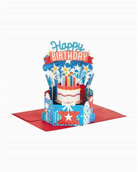 Biglietto auguri HELLMARK - TANTI AUGURI HAPPY BIRTHDAY
