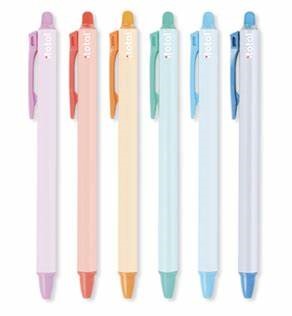 Penna a sfera cancellabile ricaricabile PASTEL - iTOTAL