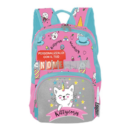 Zaino asilo Shout Kittycorn tasca termica personalizzabile