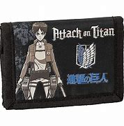 PORTAFOGLIO A STRAPPO COMIX ANIME ATTACK ON TITAN