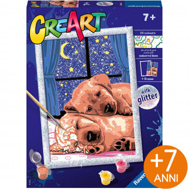 GIOCO CREATIVO CREART COPPIA DI CAGNOLINI RAVENSBURGER