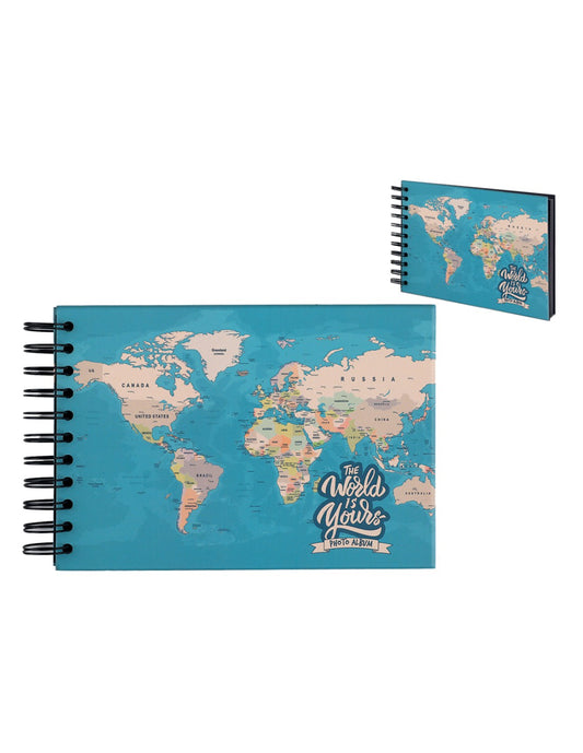 PHOTO ALBUM  THE WORLD IS YOURS - iTOTAL