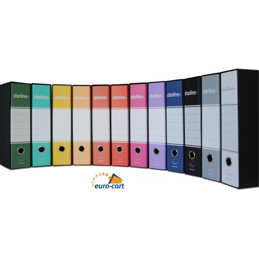 RACCOGLITORE ARCHIVIO 28,5x34,3 dorso 8- 2 ANELLI CON CUSTODIA - AZALEA